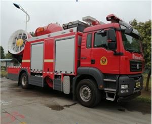 350,000 metri cubi de evacuare a fumului vehicul de stingere a incendiilor